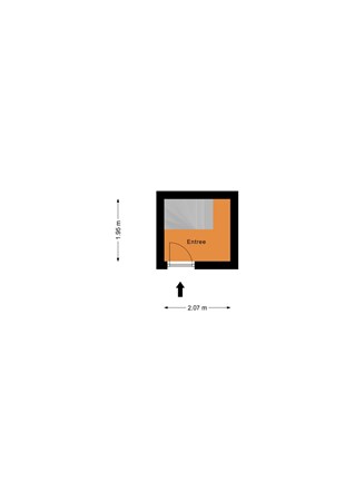 Floorplan - Vierhoutenstraat 4, 2573 VS Den Haag